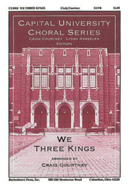 We Three Kings SATB choral sheet music cover Thumbnail